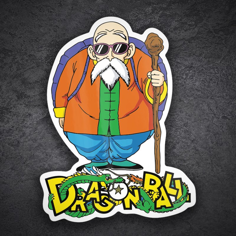 Pegatinas: Maestro Roshi