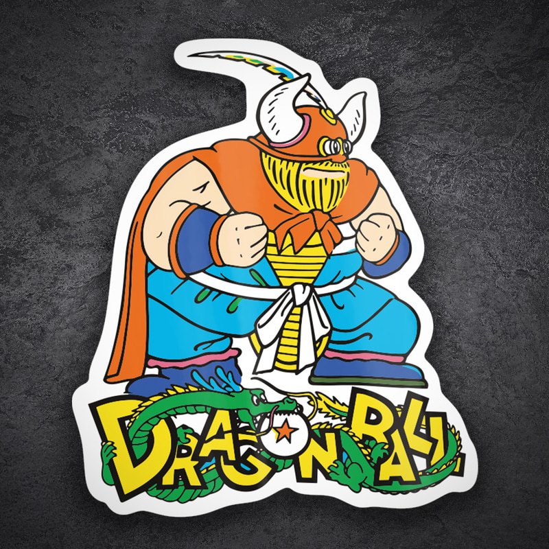Pegatinas: Ox-Satán Dragon Ball