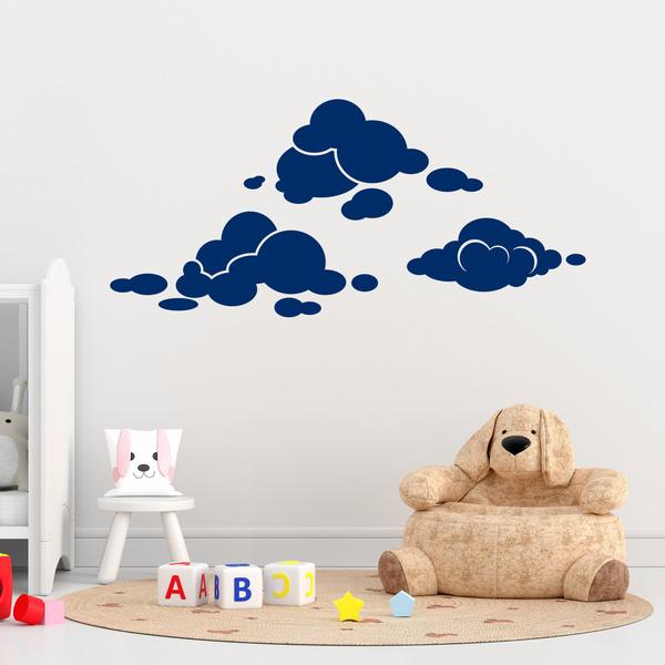 Vinilos Decorativos: Kit de nubes 