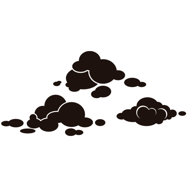 Vinilos Decorativos: Kit de nubes 
