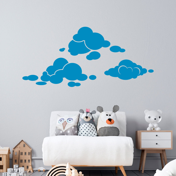 Vinilos Decorativos: Kit de nubes 