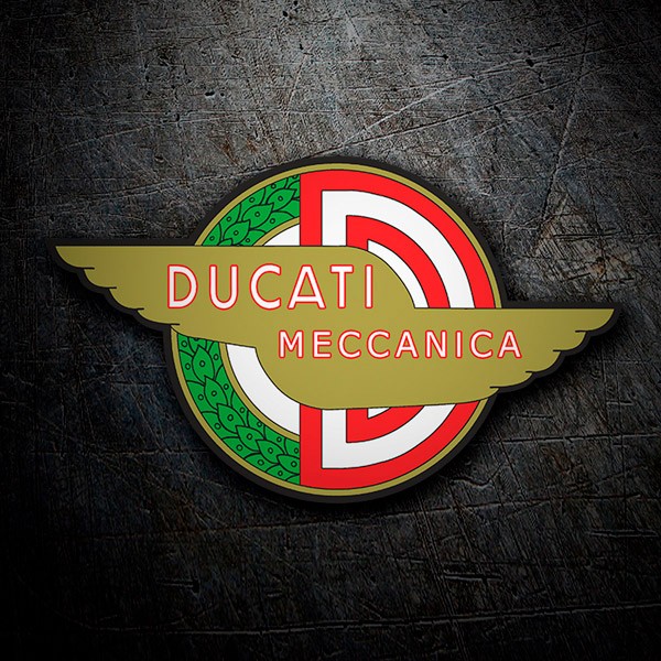 Pegatinas: Ducati meccanica