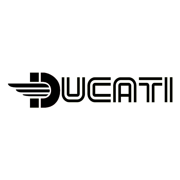 Pegatinas: Ducati multi escudo