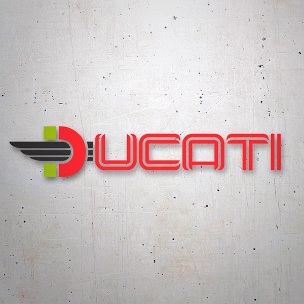 Pegatinas: Ducati multi escudo II 0