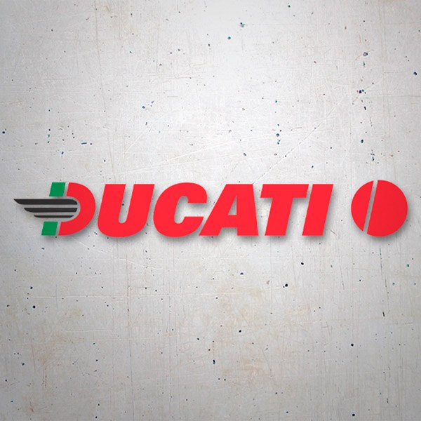 Pegatinas: Ducati multi escudo IV