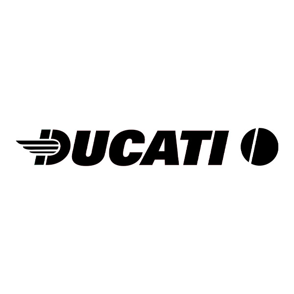 Pegatinas: Ducati multi escudo V