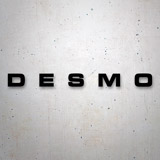 Pegatinas: Ducati Desmo III 2