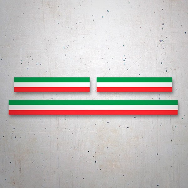 Pegatinas: Kit Ducati banderas italia