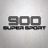 Pegatinas: Ducati 900 Super Sport 2