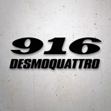 Pegatinas: Ducati 916 Desmoquattro 2