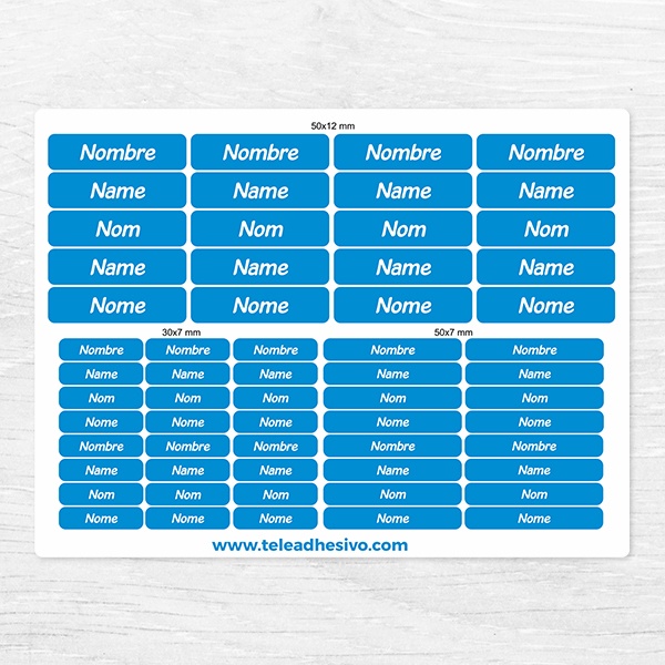 Pegatinas: Kit Etiquetas Personalizadas
