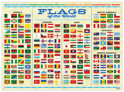 Vinilos Decorativos: Banderas del mundo 0