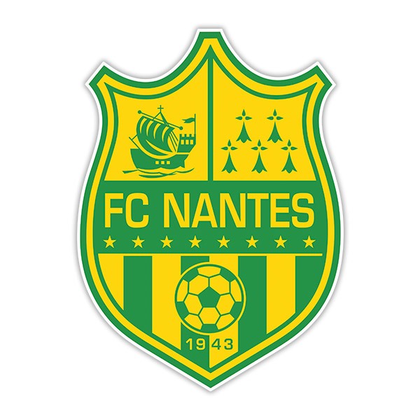 Vinilos Decorativos: Escudo FC Nantes 1943