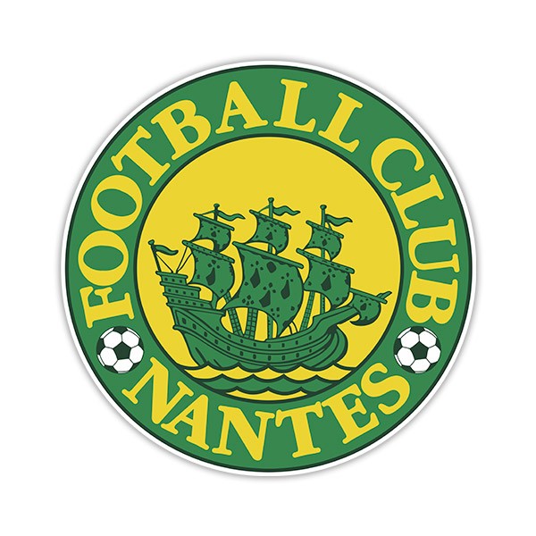 Vinilos Decorativos: Escudo Football Club Nantes