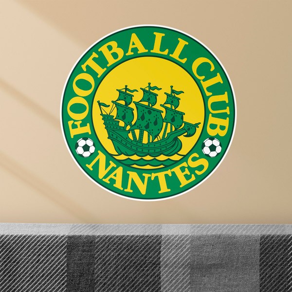 Vinilos Decorativos: Escudo Football Club Nantes