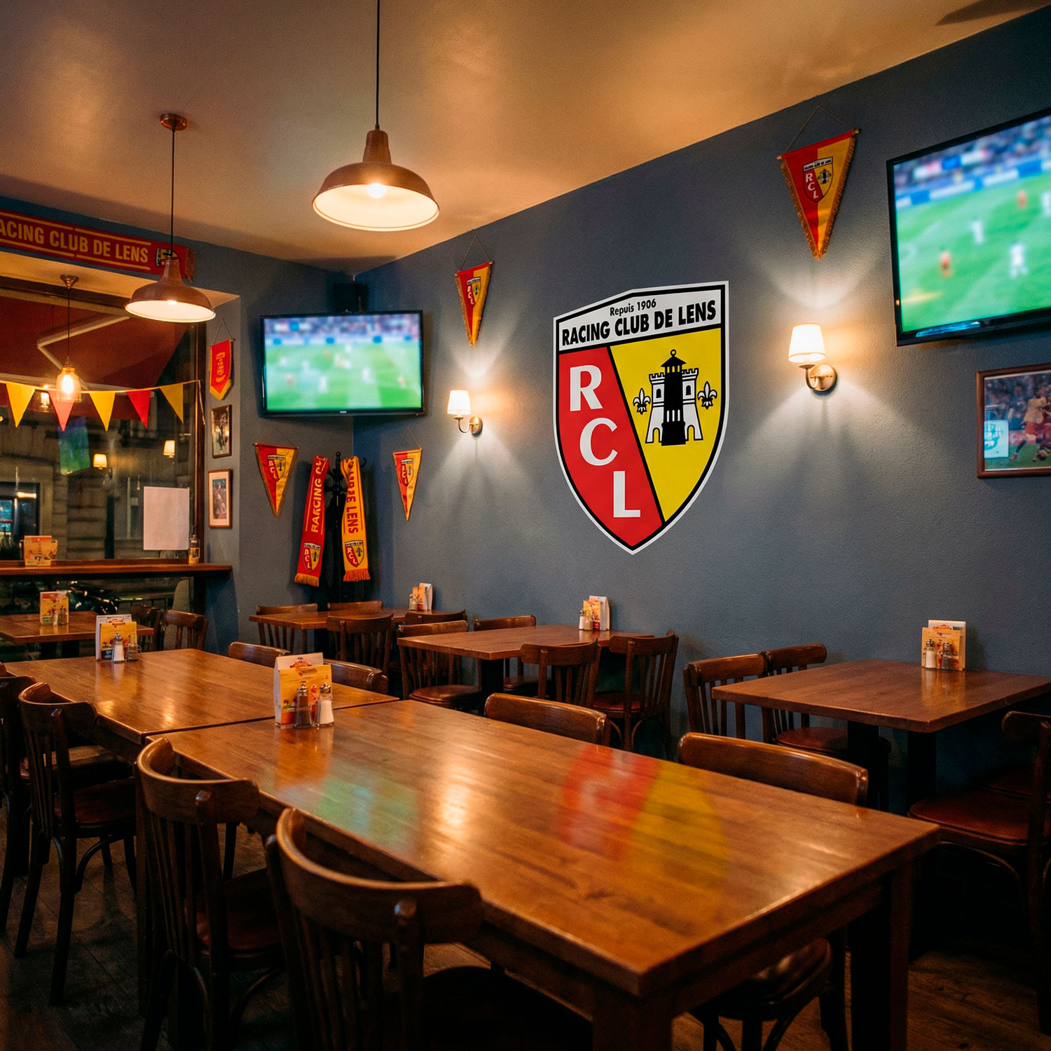 Vinilos Decorativos: Escudo RCL Lens