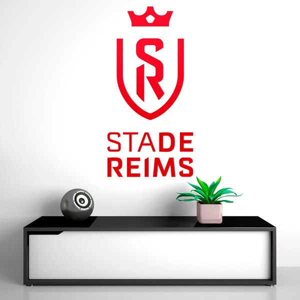 Vinilos Decorativos: Escudo Stade Reims