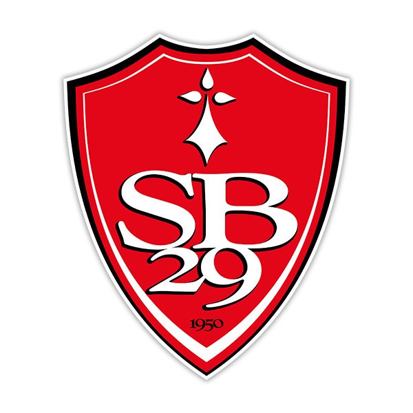 Vinilos Decorativos: Escudo Stade Brest 29