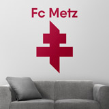 Vinilos Decorativos: Escudo FC Metz 2