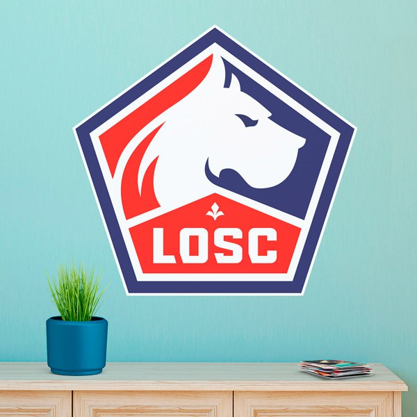 Vinilos Decorativos: Escudo Lille 