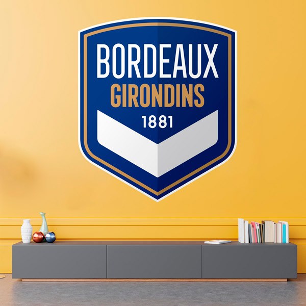 Vinilos Decorativos: Escudo Girondins Bordeaux