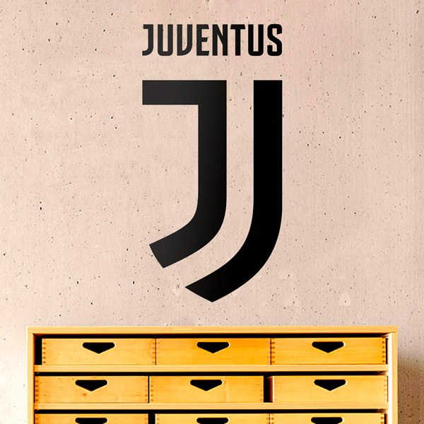 Vinilos Decorativos: Escudo Juventus New
