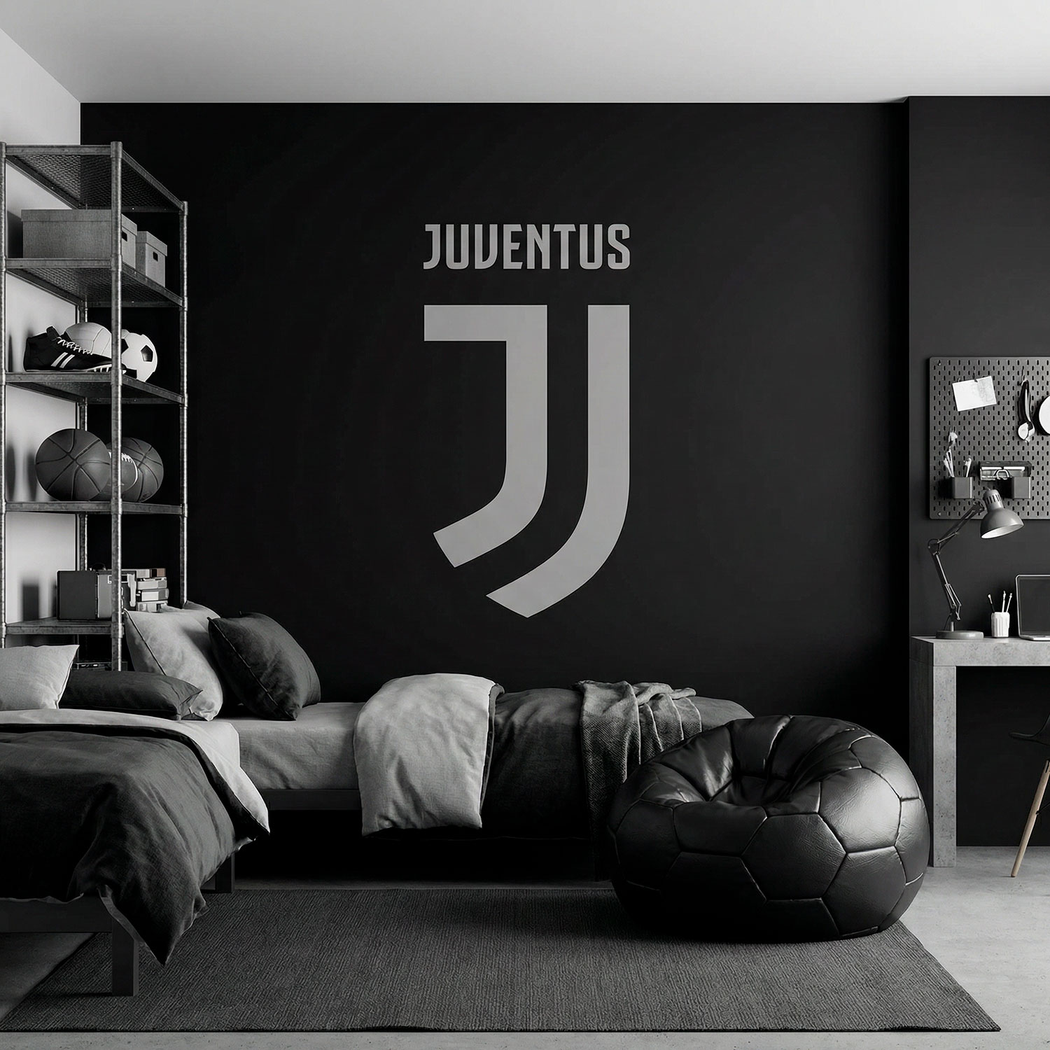 Vinilos Decorativos: Escudo Juventus New