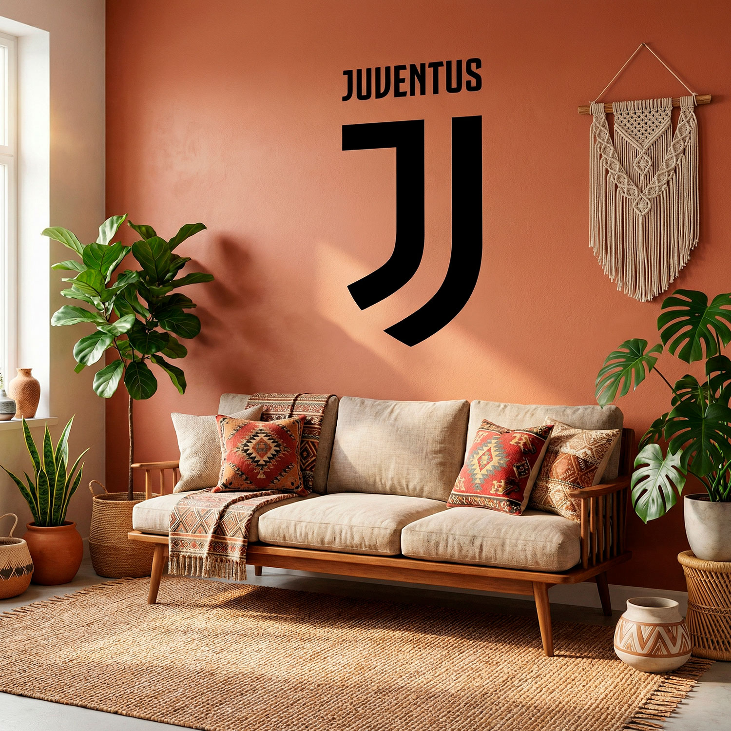 Vinilos Decorativos: Escudo Juventus New