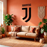 Vinilos Decorativos: Escudo Juventus New 18