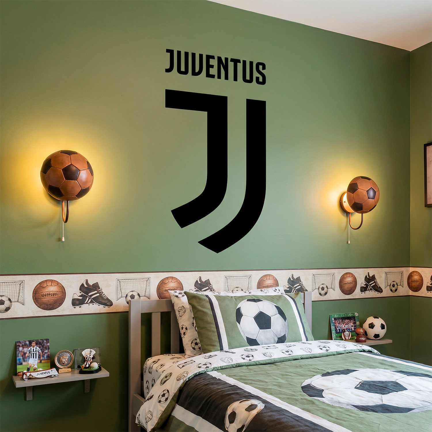 Vinilos Decorativos: Escudo Juventus New