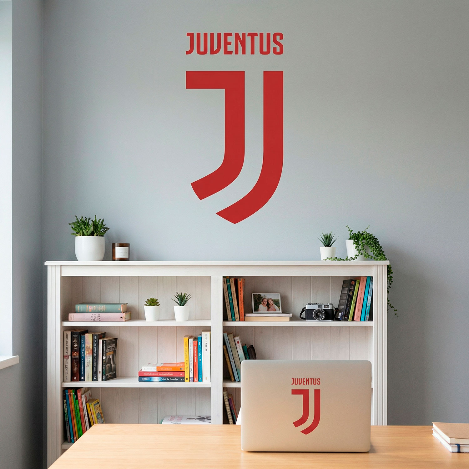 Vinilos Decorativos: Escudo Juventus New