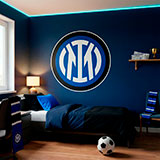 Vinilos Decorativos: Escudo Inter de Milan New 4