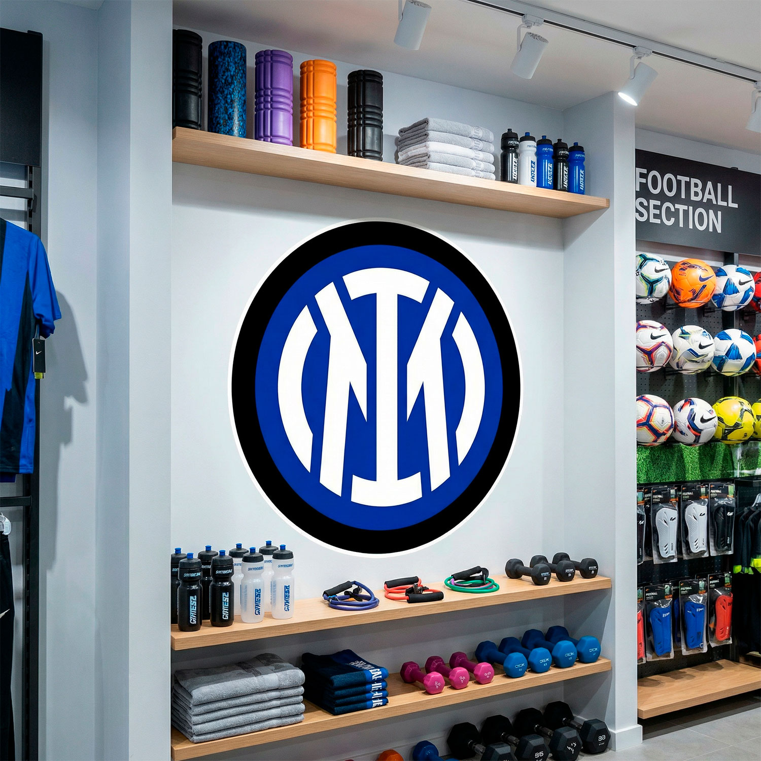 Vinilos Decorativos: Escudo Inter de Milan New