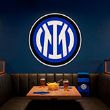 Vinilos Decorativos: Escudo Inter de Milan New 9