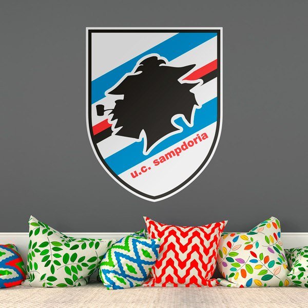 Vinilos Decorativos: Escudo Sampdoria