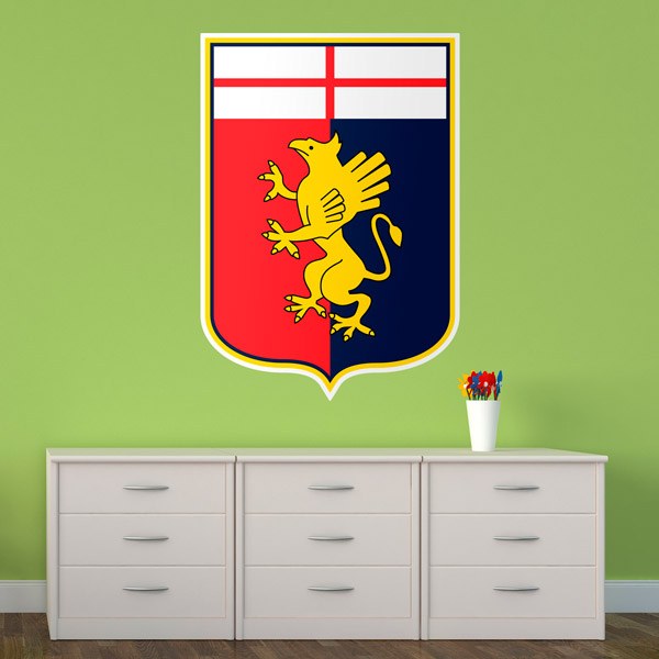 Vinilos Decorativos: Escudo Genoa