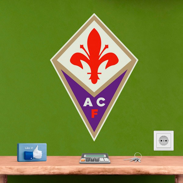 Vinilos Decorativos: Escudo ACF Fiorentina