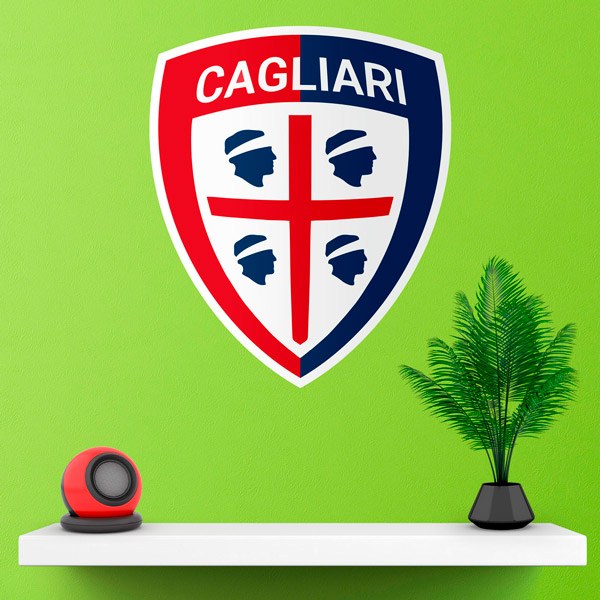 Vinilos Decorativos: Escudo Cagliari