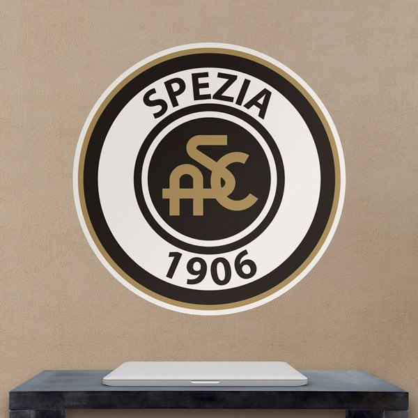 Vinilos Decorativos: Escudo Spezia ASC