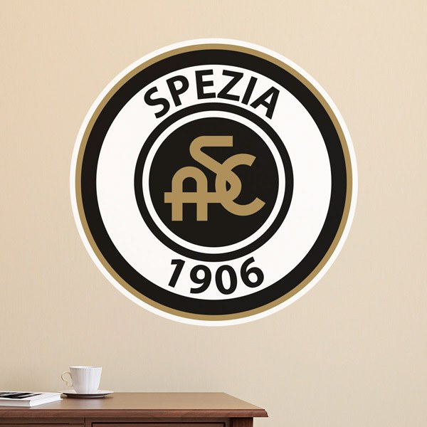 Vinilos Decorativos: Escudo Spezia ASC