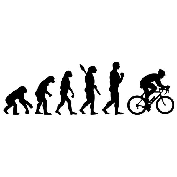 Vinilos Decorativos: Evolución ciclismo