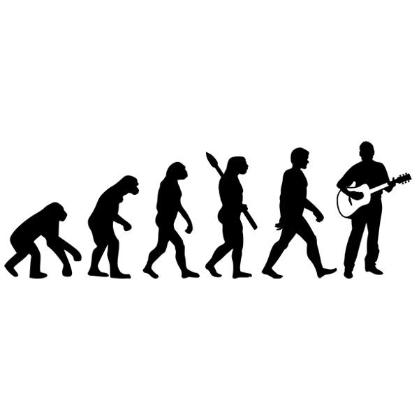 Vinilos Decorativos: Evolución Guitarrista