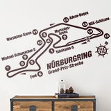 Vinilos Decorativos: Circuito de Nurburgring 2