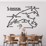 Vinilos Decorativos: Circuito de Spa-Francorchamps 2