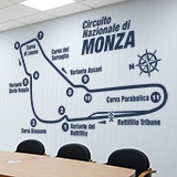 Vinilos Decorativos: Circuito de Monza 3