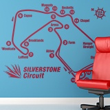 Vinilos Decorativos: Circuito Silverstone 3