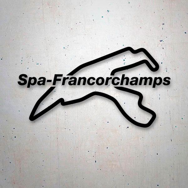 Pegatinas: Circuito de Spa-Francorchamps