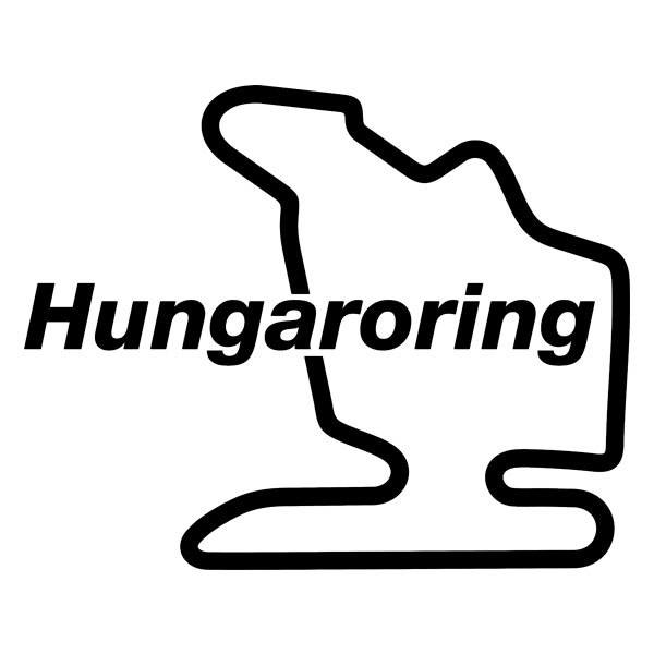 Pegatinas: Circuito de Hungaroring