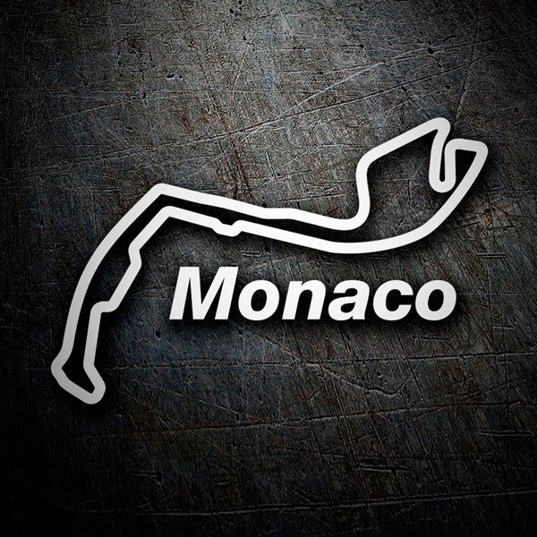 Pegatinas: Circuito de Mónaco 0