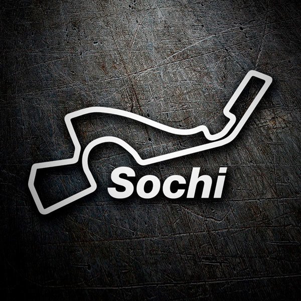 Pegatinas: Circuito de Sochi 0